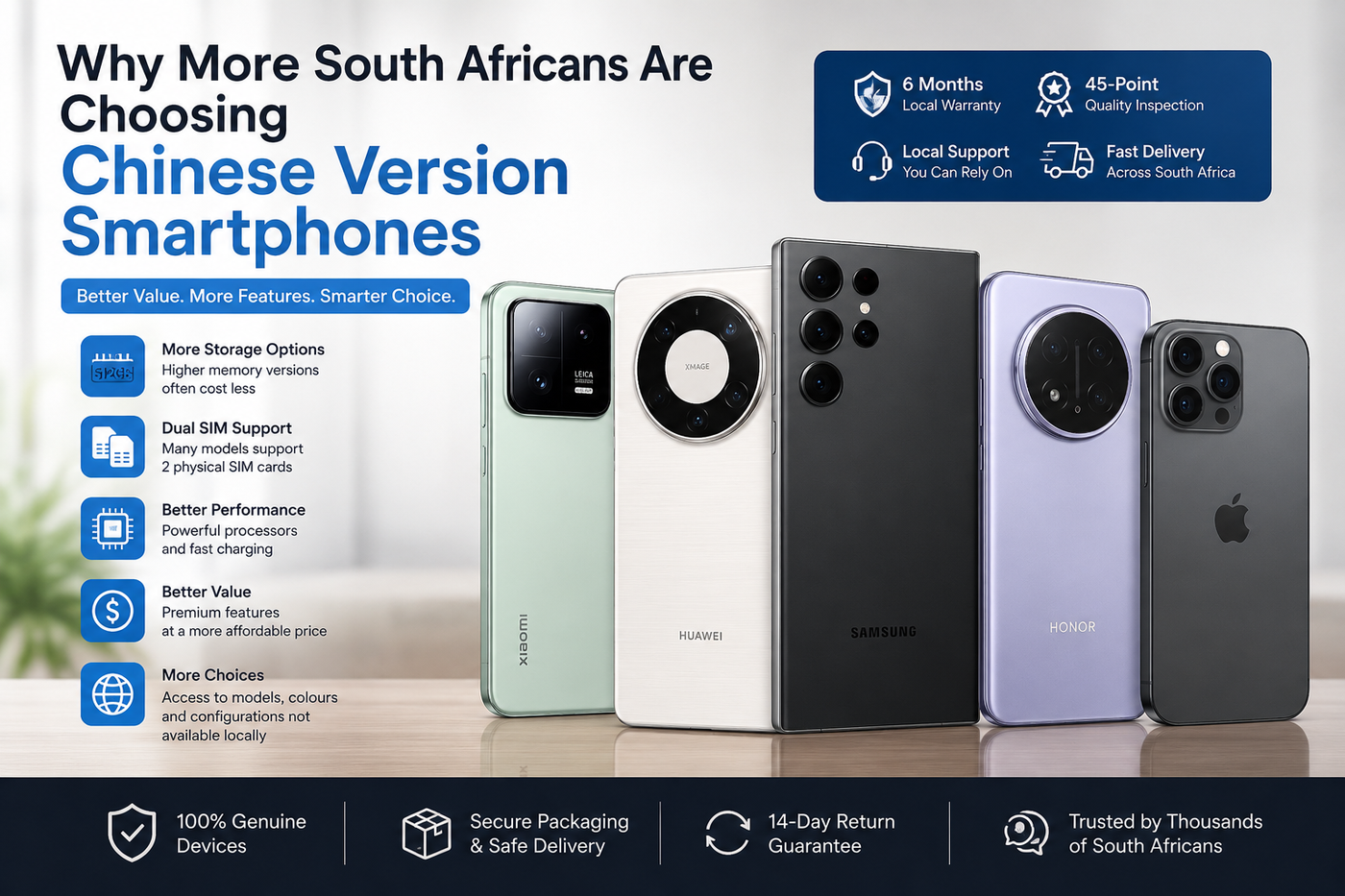 Why More South Africans Are Choosing Chinese Version Smartphones in 2026