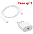 Only give away, not sell,IPhone 20W charger and 1m fast charging data cable