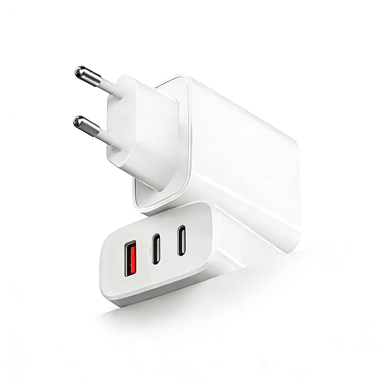 3 Port GAN 65W Wall Charger 20 Percent