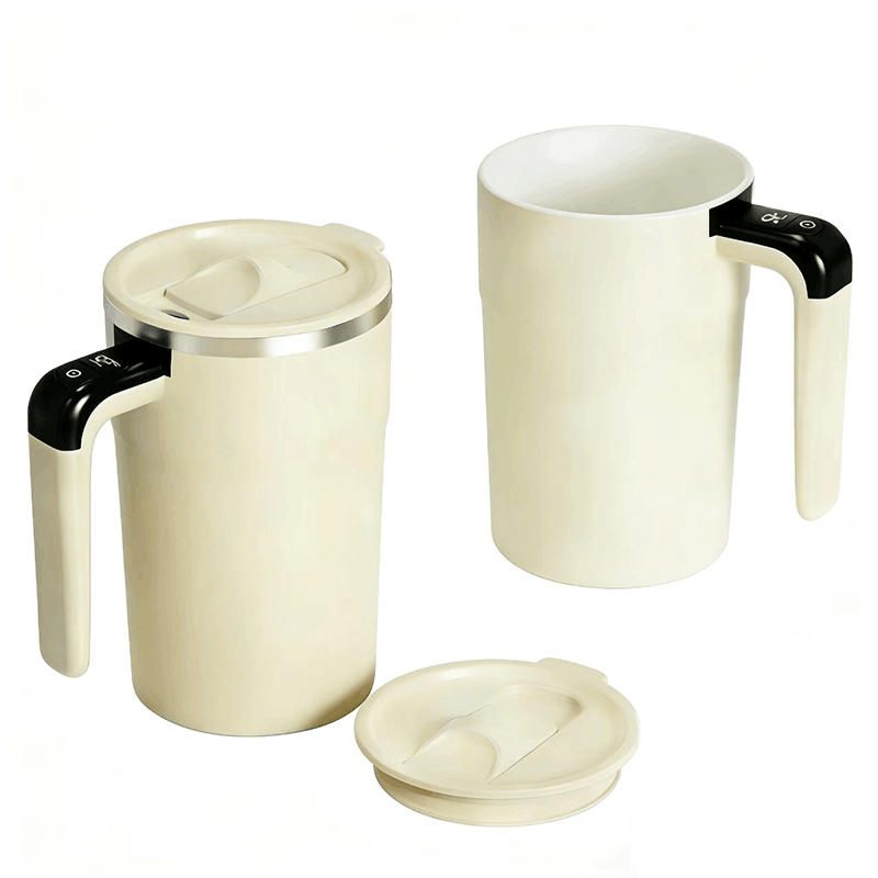 304 Stainless Steel Self-Stirring Mug with Temperature Display 20 Percent